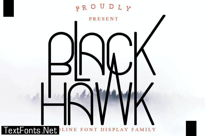 Black Hawk Font