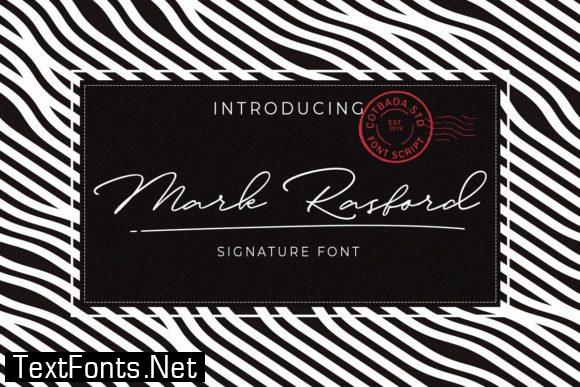 Mark Rasford Font