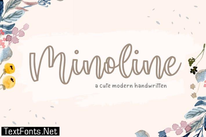 Minoline YH - Modern Script Font