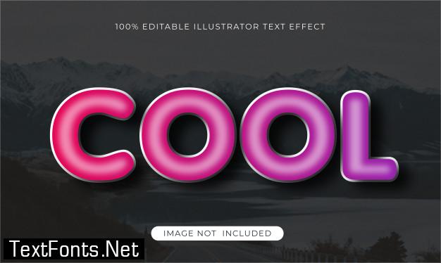 Modern cool text effect