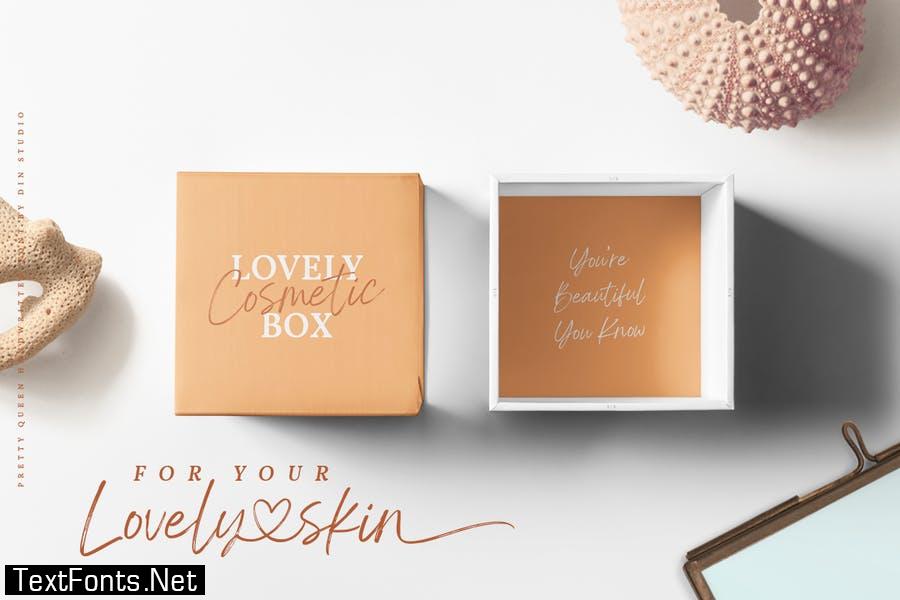 Pretty Queen - Chic Brush Font