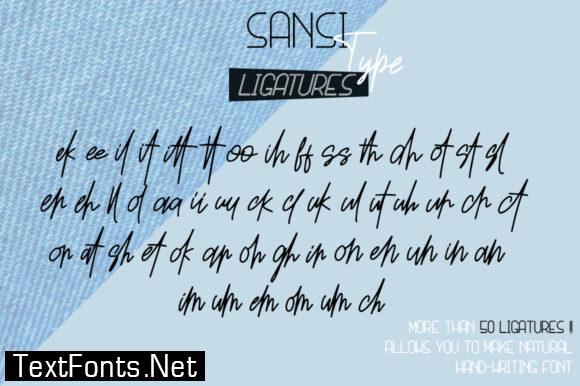 Sansi Type Duo Font