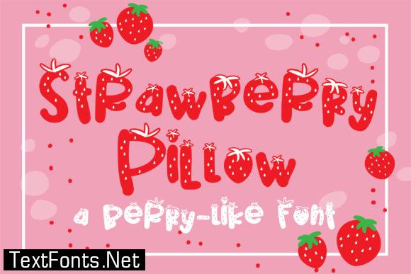 Strawberry Pillow Font