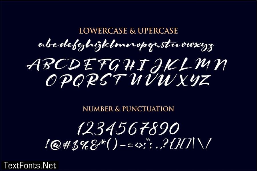 The Signater Font