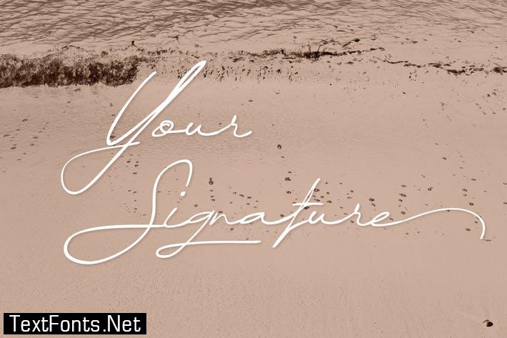 Your Signature - Handwritten | Signature Font