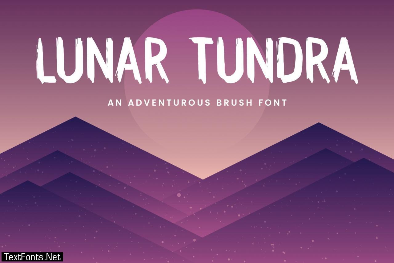 Lunar Tundra Brush Font 2752241