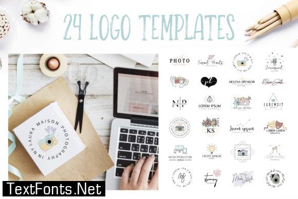 24 Logo Templates for Photographers