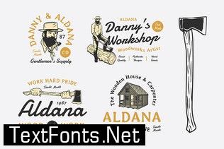 30 Vintage Badges Illustration