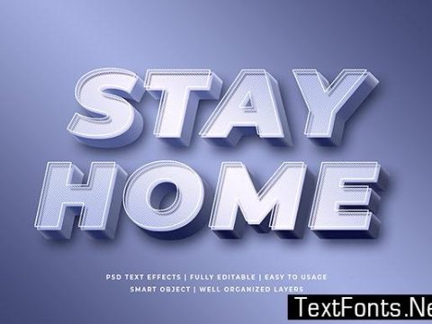 3d Text Effect Mockup