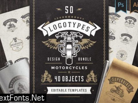 50 Motorcycles Logos and Badges