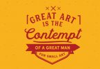 A Great Man for Small Art - Typography Graphic Templates