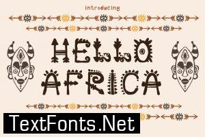 African Font + Bonus 2250514