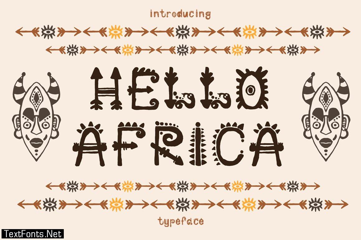 African Font Bonus 2250514   TextFonts.net African Font Bonus 2250514 