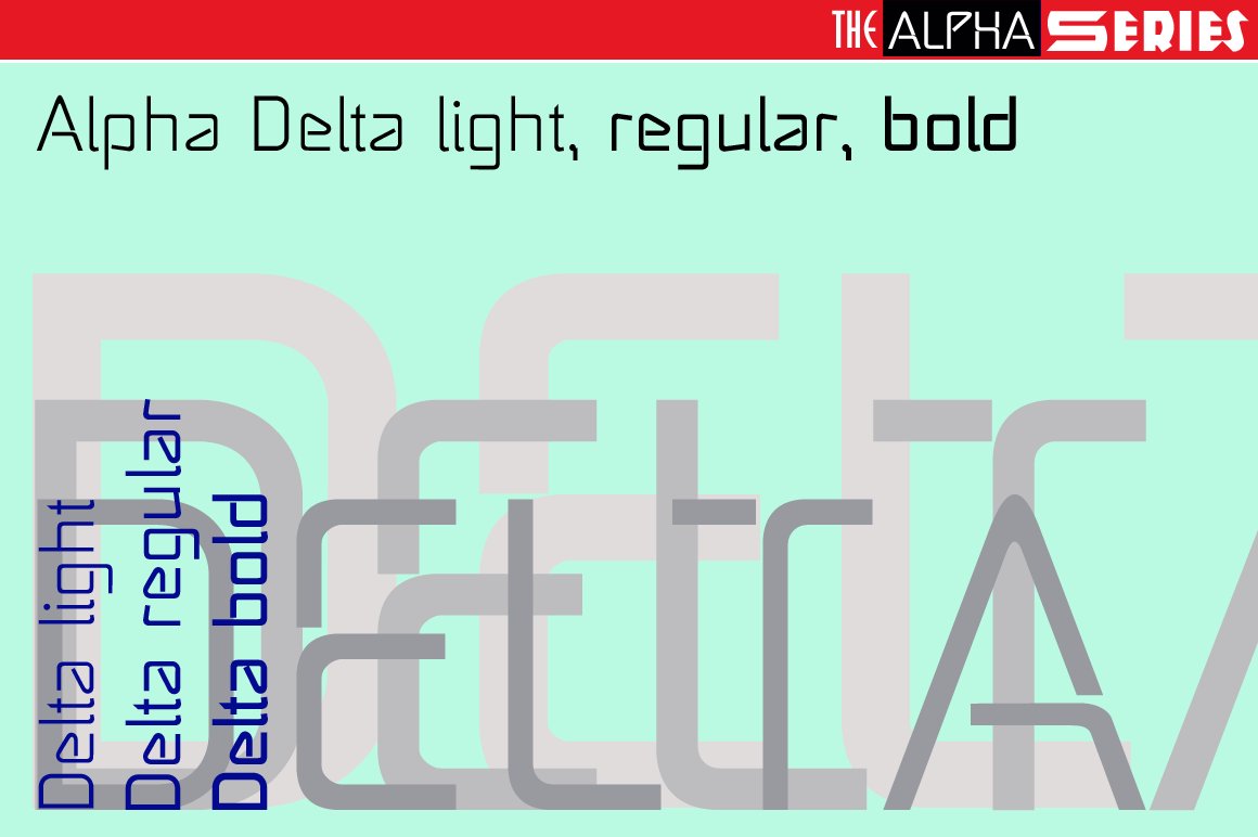 Alpha Series Font Collection 2075897