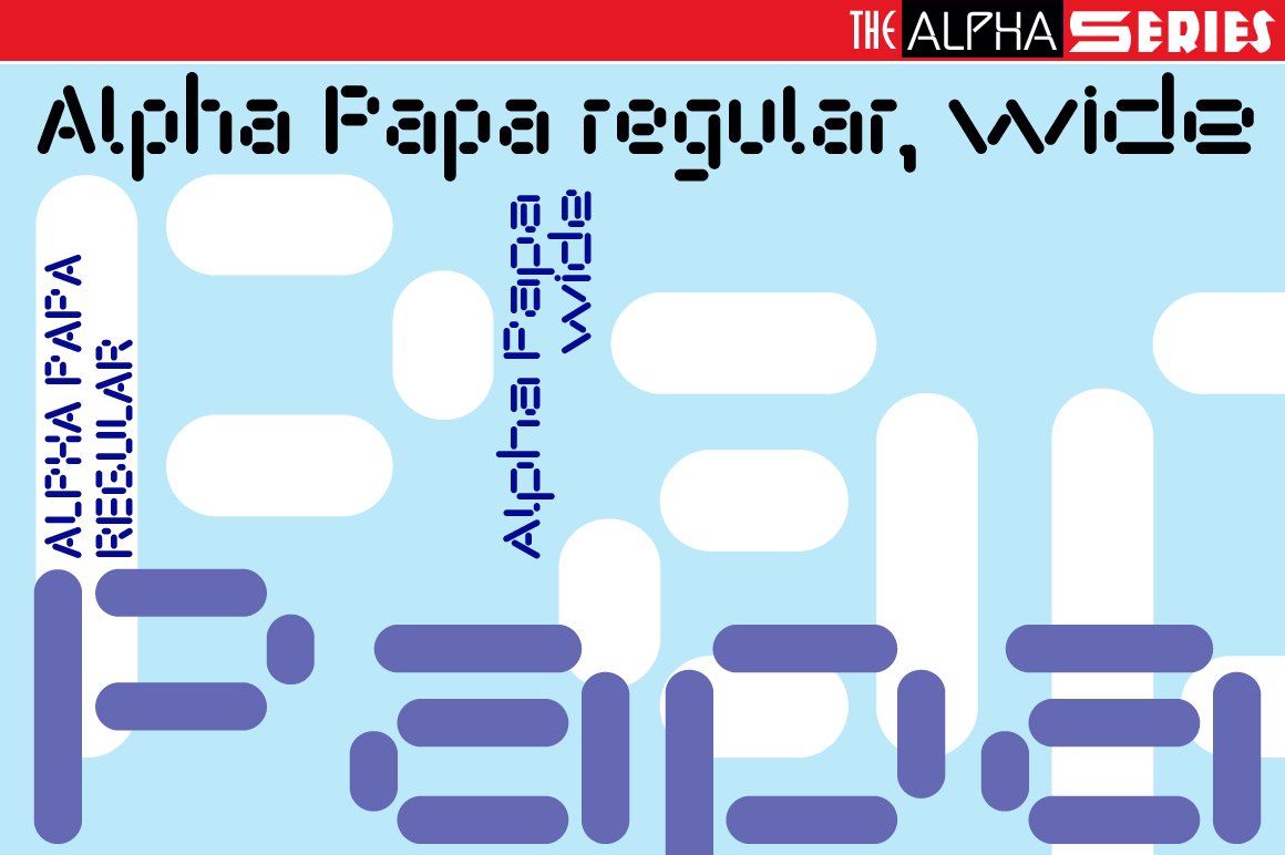 Alpha Series Font Collection 2075897