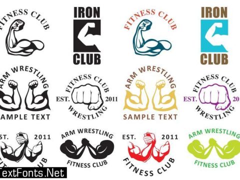 Arm Wrestling Logos