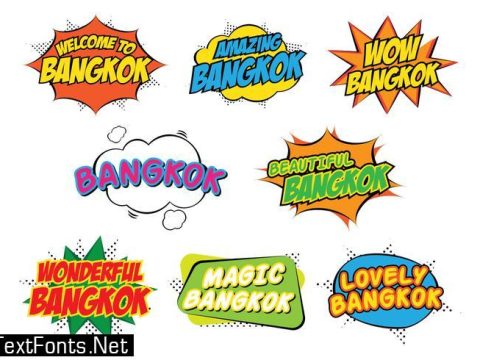 Bangkok Stickers