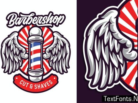 Barbershop Logo Template