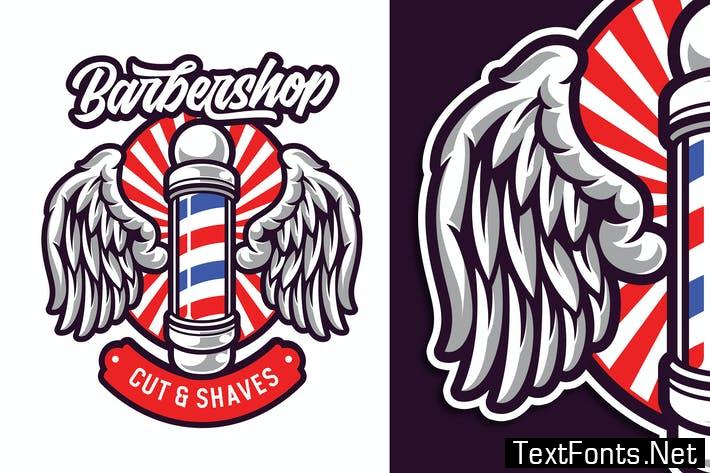 Barbershop Logo Template