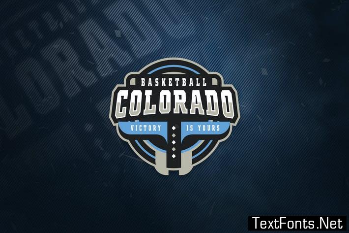 Basketball Colorado Sports Logo Q3Y9QN