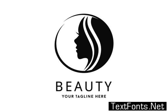 Beauty, Spa, Hair Minimalist Logo Design