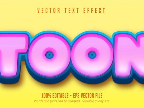 Bold Toon text effect