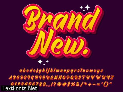 Brand New Cartoon Text Effect