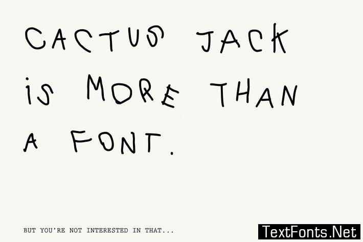 Cactus Jack Font