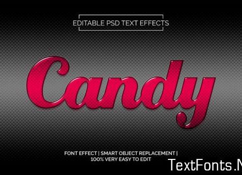 CANDY TEXT EFFECTS STYLE