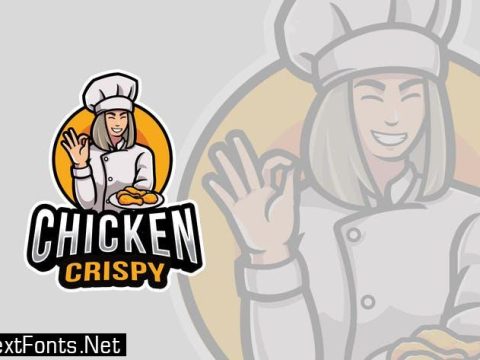 Chicken Crispy Logo Template