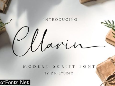 Cllarin - Modern Script Font