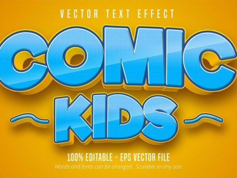 Comic Kids Text Effect