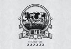 Cowfarm Vintage Logo Template