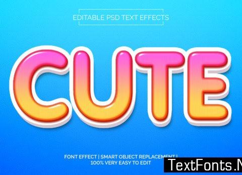 Cute Text Effect Style