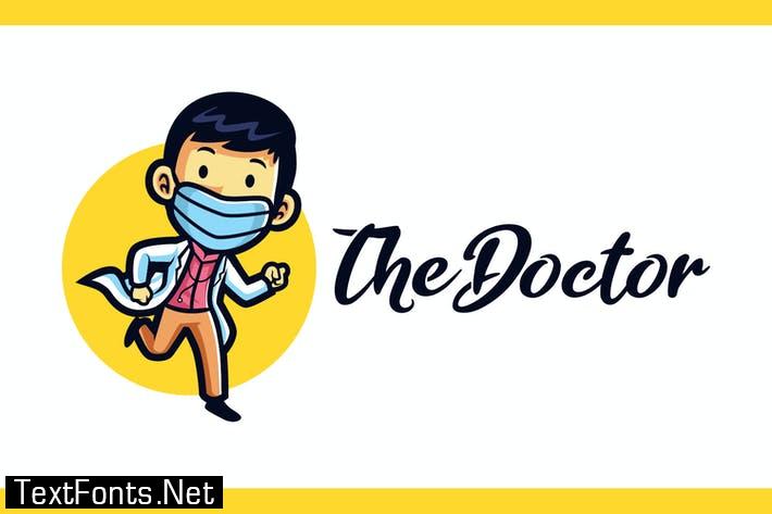 Doctor Mascot - Medical and Healthcare Logo