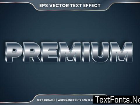 Editable Text Effect - Premium Text