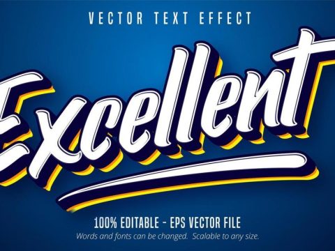 Excellent script text effect