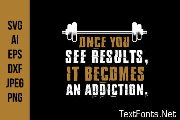 Fitness Quote Good for Poster