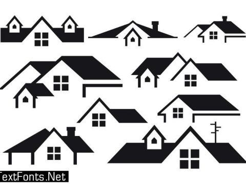 Free Rooftops Vector