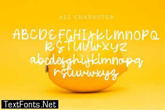 Fresh Lemonade Font