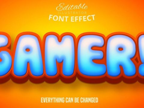 Gamer Text Effect