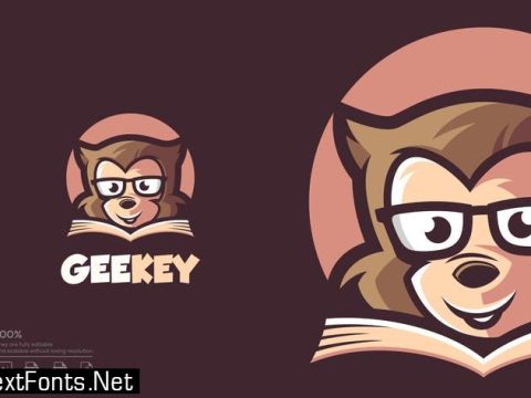 Geek Monkey logo design