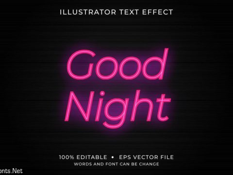 Glowing Neon Pink Lowercase Text Effect