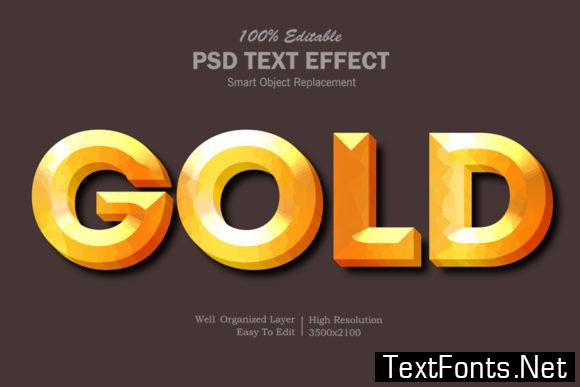 Gold Text Effect 2