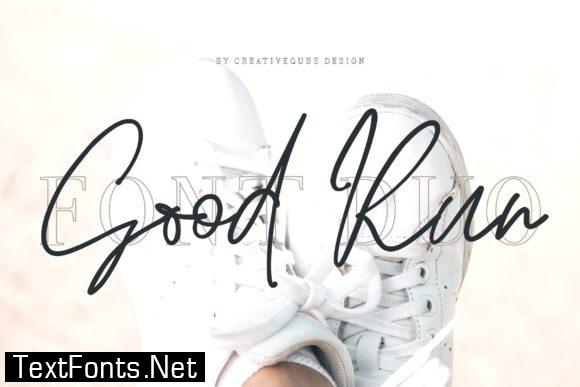 Good Run Duo Font