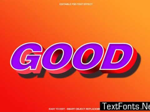 Good Text Effect