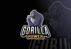 Gorilla Power Logo Template