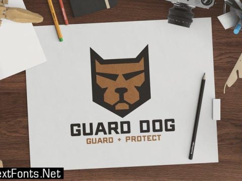 Guard Dog Shield Logo