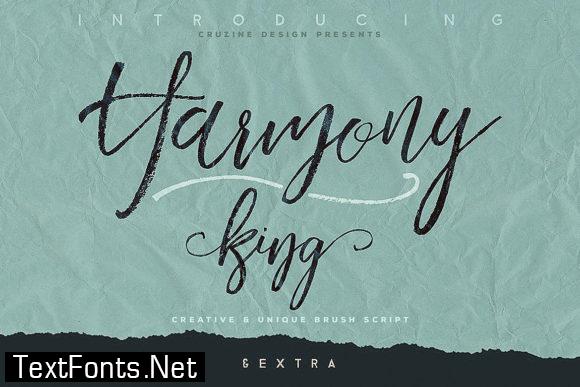 Harmony King Font