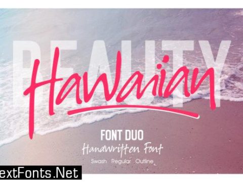 Hawaiian Duo Font